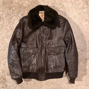 70s G-1 Aviator Bomber Jacket